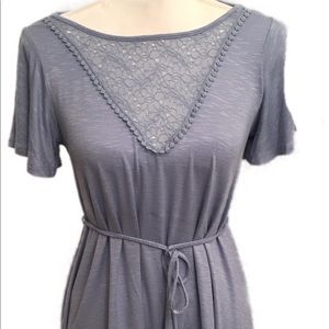 Jessica Simpson Blue Maternity Blouse SZ Small